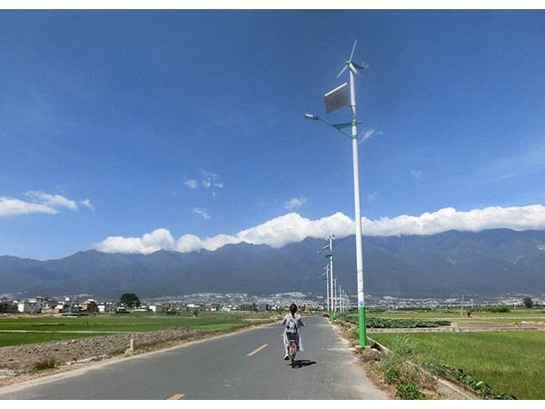 太陽能風(fēng)光互補路燈